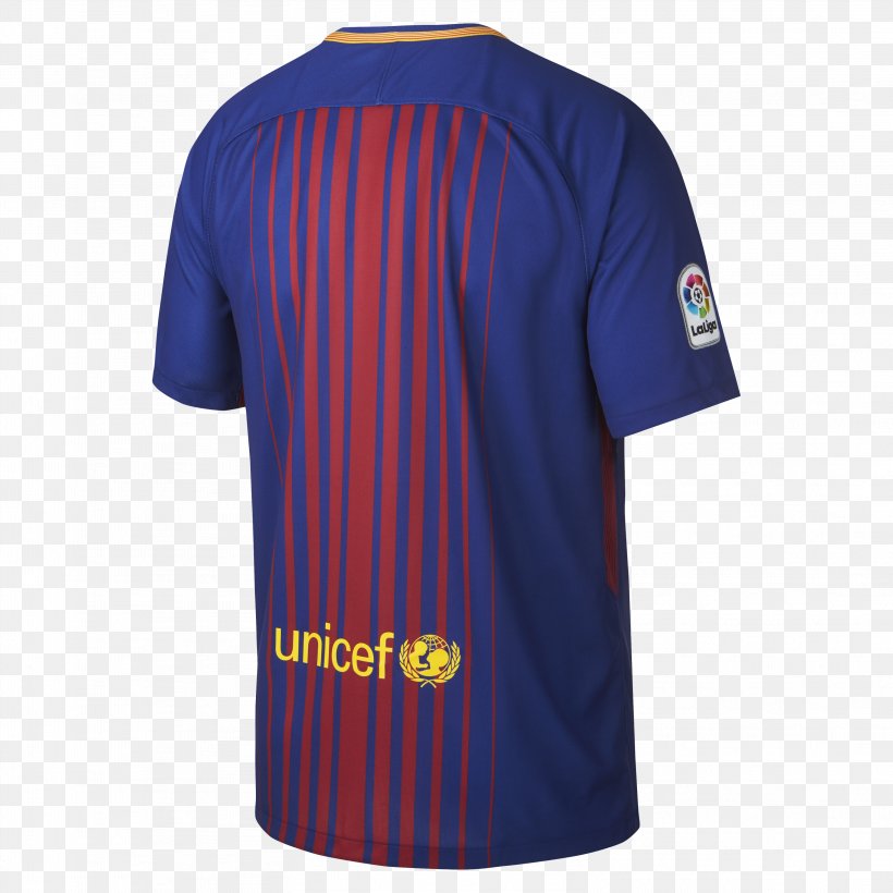 FC Barcelona Jersey T-shirt Football Player Nike, PNG, 3144x3144px, 2017, Fc Barcelona, Active Shirt, Clothing, Electric Blue Download Free