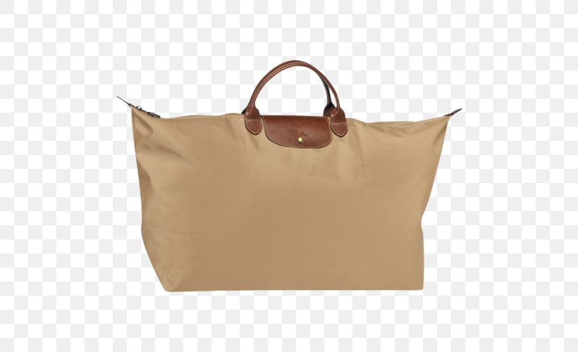 Pliage Longchamp Handbag Baggage, PNG, 500x500px, Pliage, Bag, Baggage, Beige, Brown Download Free