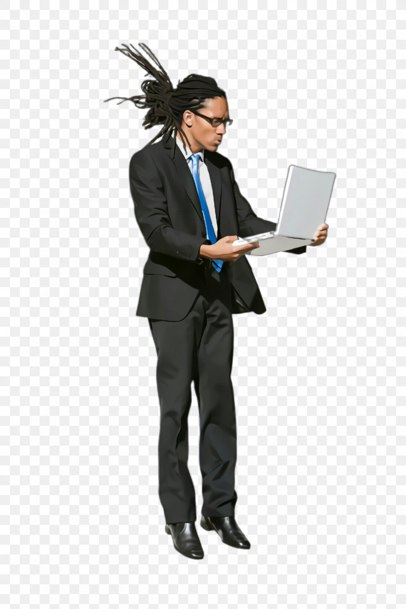 Standing Job Laptop Suit Business, PNG, 1632x2448px, Standing, Business, Businessperson, Employment, Formal Wear Download Free