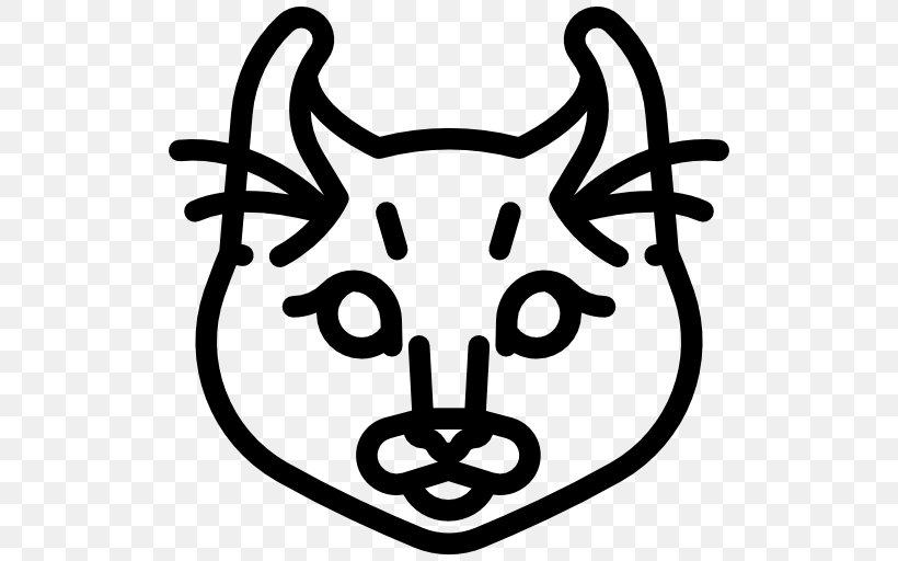 American Curl Clip Art, PNG, 512x512px, American Curl, Black And White, Cat, Head, Headgear Download Free