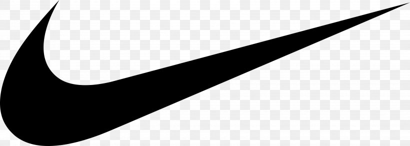 Nike Swoosh Display Resolution, PNG, 3500x1247px, Nike, Black And White, Brand, Display Resolution, Logo Download Free