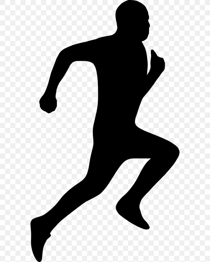 Silhouette Drawing Clip Art, PNG, 582x1024px, Silhouette, Black, Black And White, Cross Country Running, Drawing Download Free