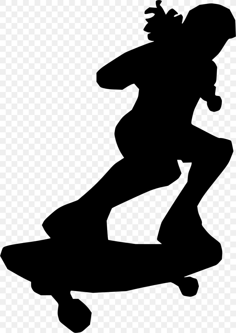 Skateboarding Clip Art, PNG, 1639x2316px, Skateboarding, Black, Black And White, Footwear, Grip Tape Download Free