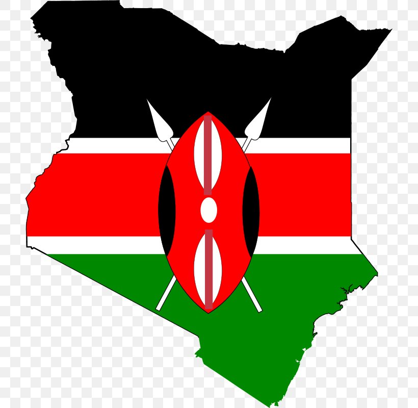 Flag Of Kenya Map Clip Art, PNG, 720x800px, Kenya, Area, Artwork, Blank Map, Economy Of Kenya Download Free