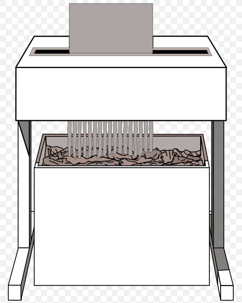 Paper Shredder Industrial Shredder Clip Art, PNG, 780x1024px, Paper, Business, Desk, Furniture, Industrial Shredder Download Free