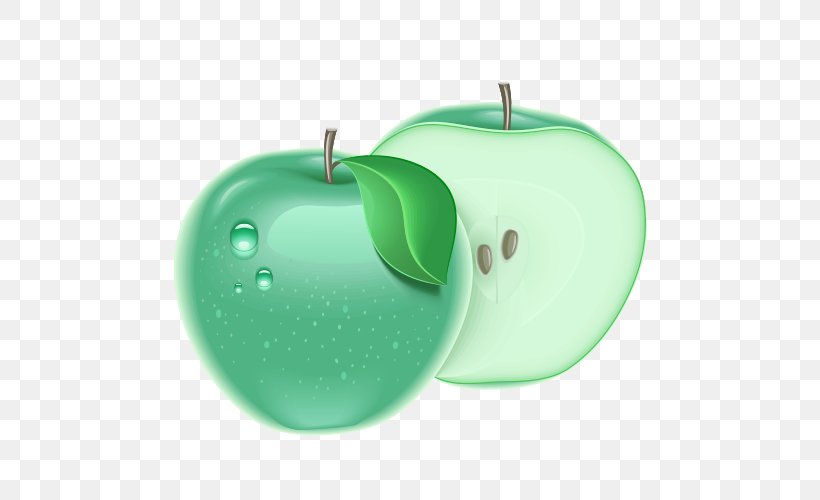 Apple Green Drawing Clip Art, PNG, 500x500px, Apple, Auglis, Cartoon, Cyan, Drawing Download Free