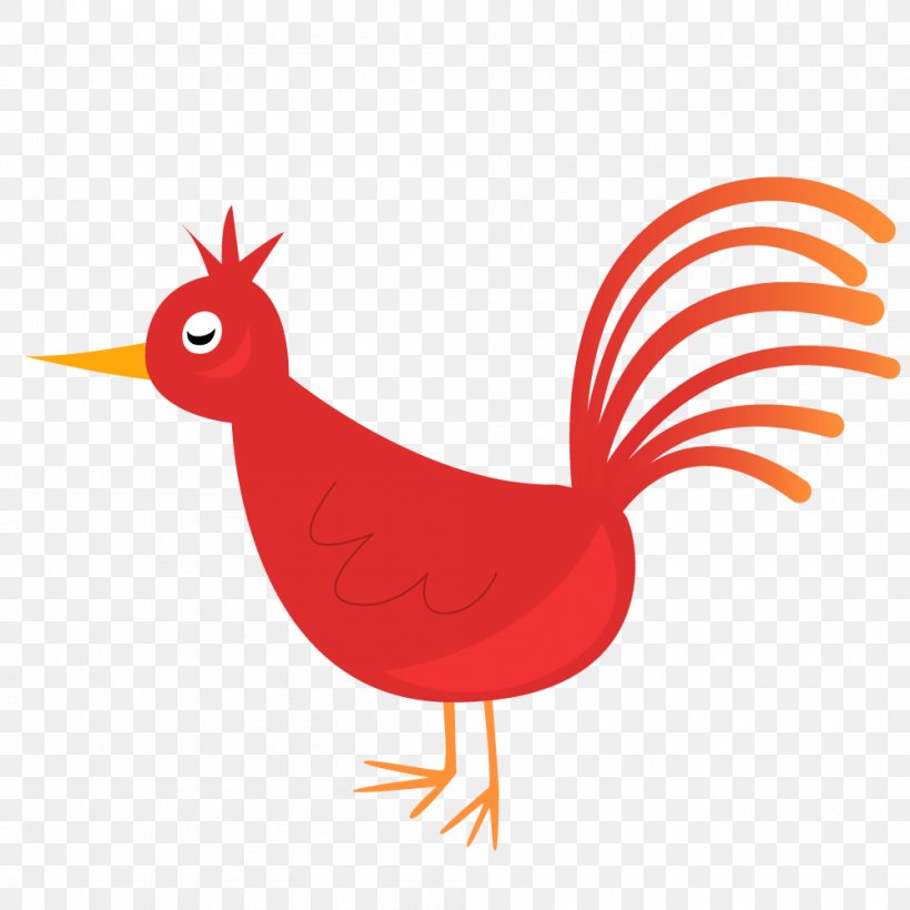 Bird Illustrations Vector Graphics Clip Art Euclidean Vector, PNG, 1000x1000px, Bird Illustrations, Beak, Bird, Cartoon, Chicken Download Free
