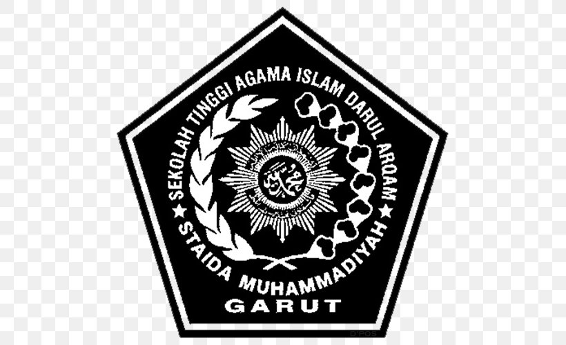 STAIDA MUHAMMADIYAH GARUT Emblem Logo Badge Brand, PNG, 500x500px, Emblem, Badge, Black And White, Brand, Garut Download Free