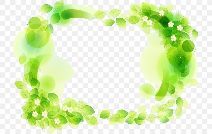 Picture Frames Ppt, PNG, 719x518px, Picture Frames, Cdr, Green, Leaf, Microsoft Powerpoint Download Free