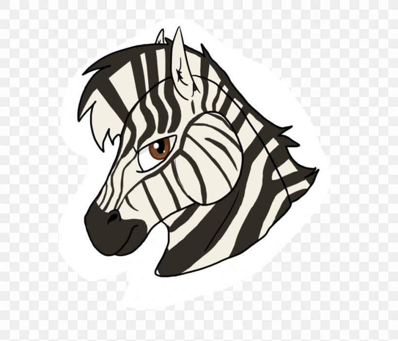 Zebra Horse Mane Clip Art, PNG, 965x828px, Zebra, Art, Black And White, Carnivora, Carnivoran Download Free