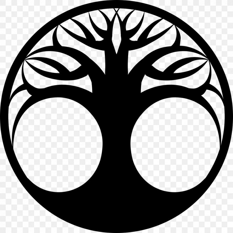 Drawing Tree Of Life Clip Art, PNG, 1200x1200px, Drawing, Art, Black, Black And White, Flower Download Free
