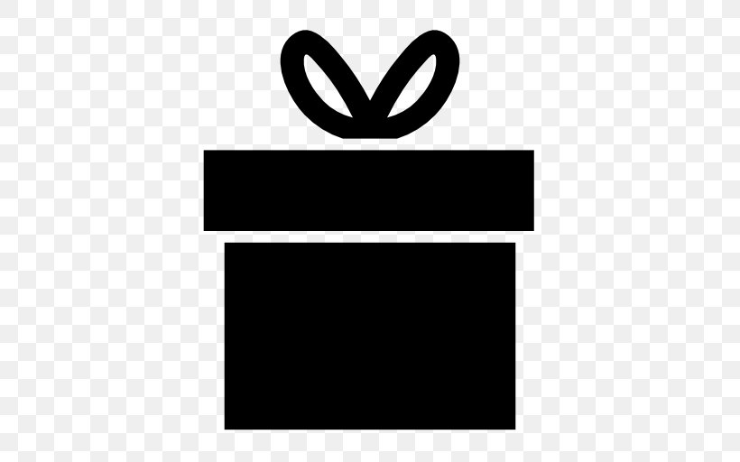 Gift Decorative Box Clip Art, PNG, 512x512px, Gift, Area, Black, Black And White, Box Download Free