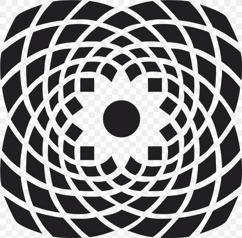 Optical Illusion Royalty-free Image Grid Illusion, PNG, 1369x1346px, Optical Illusion, Automotive Tire, Ball, Black And White, Geometric Shape Download Free