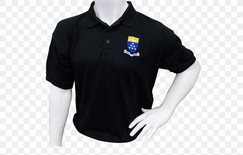 Polo Shirt T-shirt Logo Ralph Lauren Corporation Sleeve, PNG, 543x525px, Polo Shirt, Black, Black M, Brand, Collar Download Free