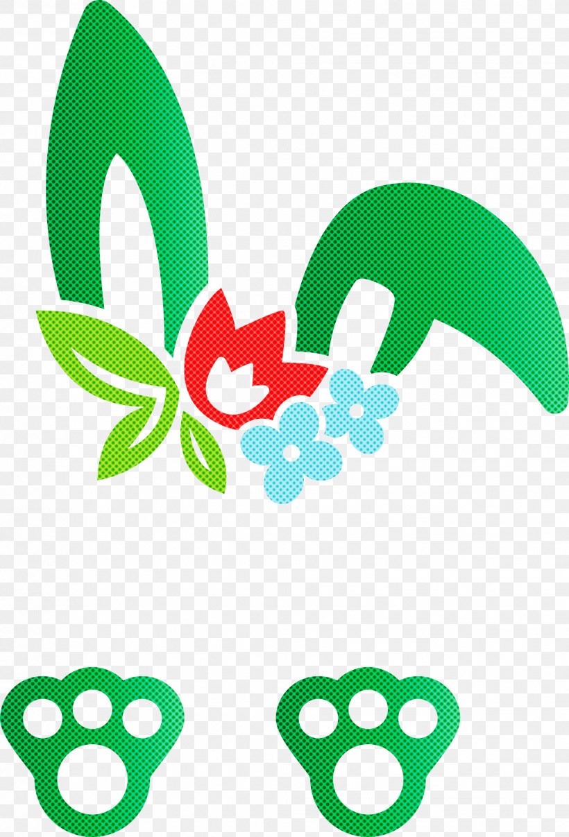Easter Bunny Easter Day Rabbit, PNG, 2037x3000px, Easter Bunny, Easter Day, Green, Leaf, Plant Download Free