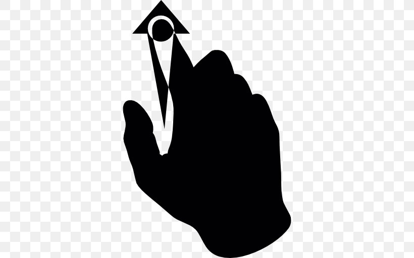 Hand Index Finger, PNG, 512x512px, Hand, Black, Black And White, Button, Cursor Download Free