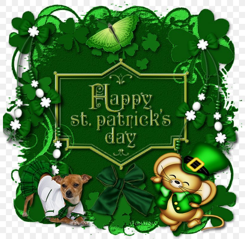 Saint Patrick's Day Dog Christmas Ornament Party, PNG, 800x800px, Dog, Blog, Cartoon, Christmas, Christmas Decoration Download Free