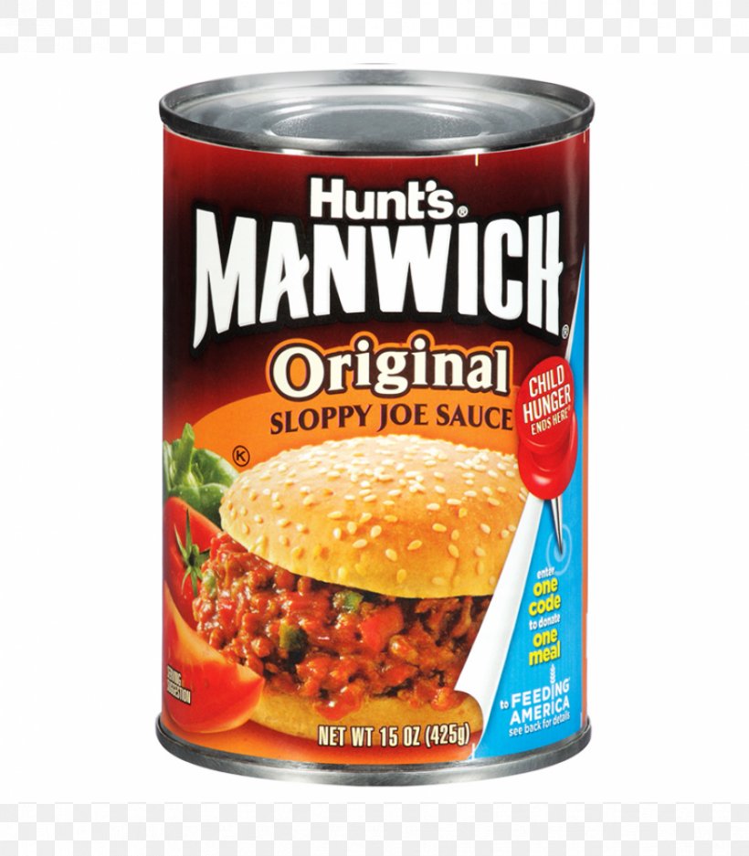 Sauce Sloppy Joe Hamburger Manwich Hunt's, PNG, 875x1000px, Sauce, American Food, Bun, Cocktail Sauce, Condiment Download Free