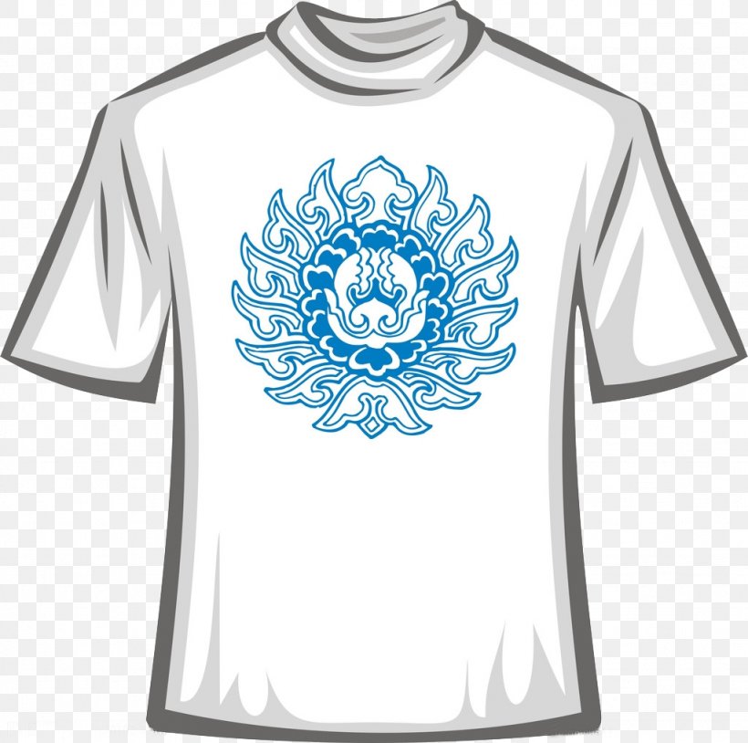 T-shirt Clothing Illustration, PNG, 1024x1017px, Tshirt, Active Shirt, Blue, Brand, Cartoon Download Free