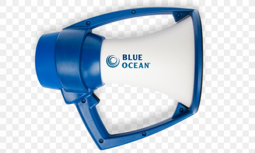 Blue Ocean Strategy Megaphone Horn Sound Water, PNG, 830x500px, Blue Ocean Strategy, Blue, Boat, Electric Bell, Electricity Download Free