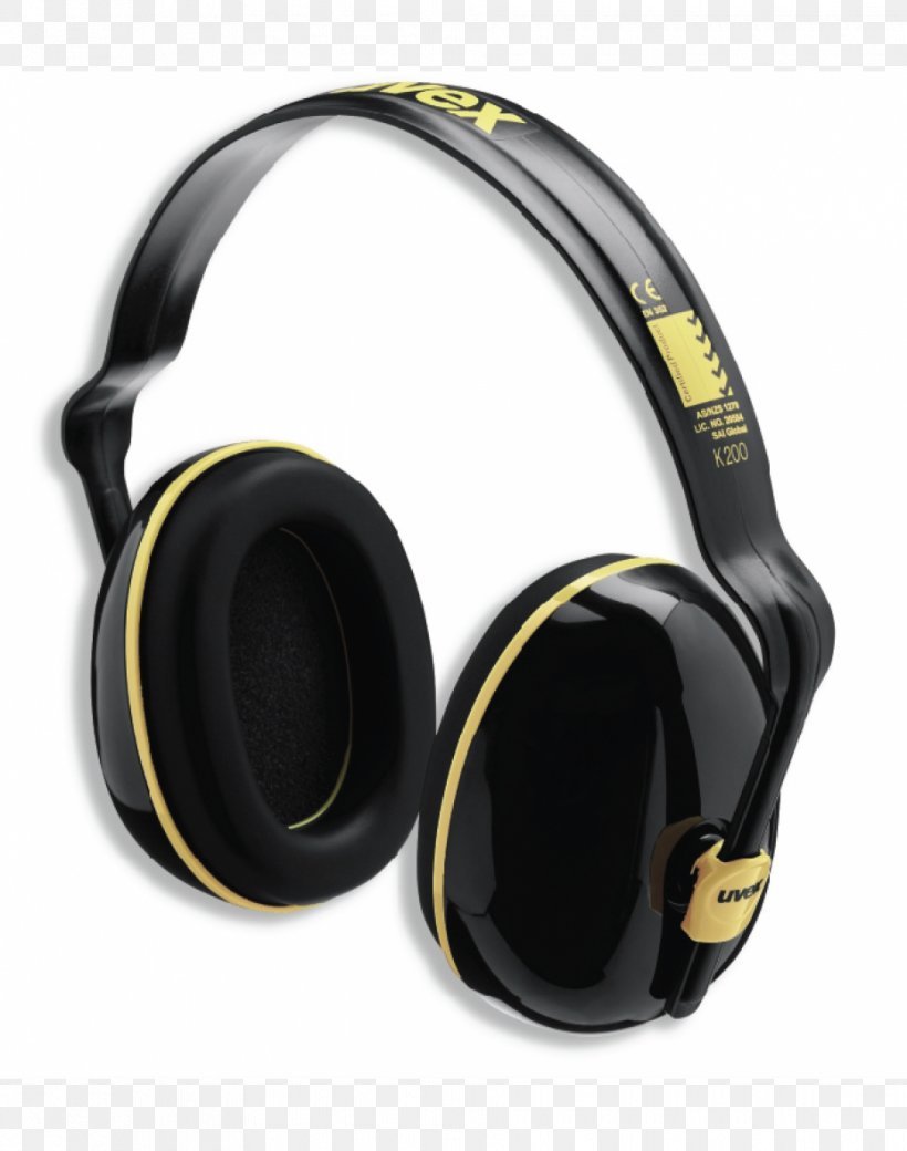Earmuffs Decibel Headphones UVEX Hearing Protection Device, PNG, 930x1180px, Earmuffs, Audio, Audio Equipment, Decibel, Dielectric Download Free