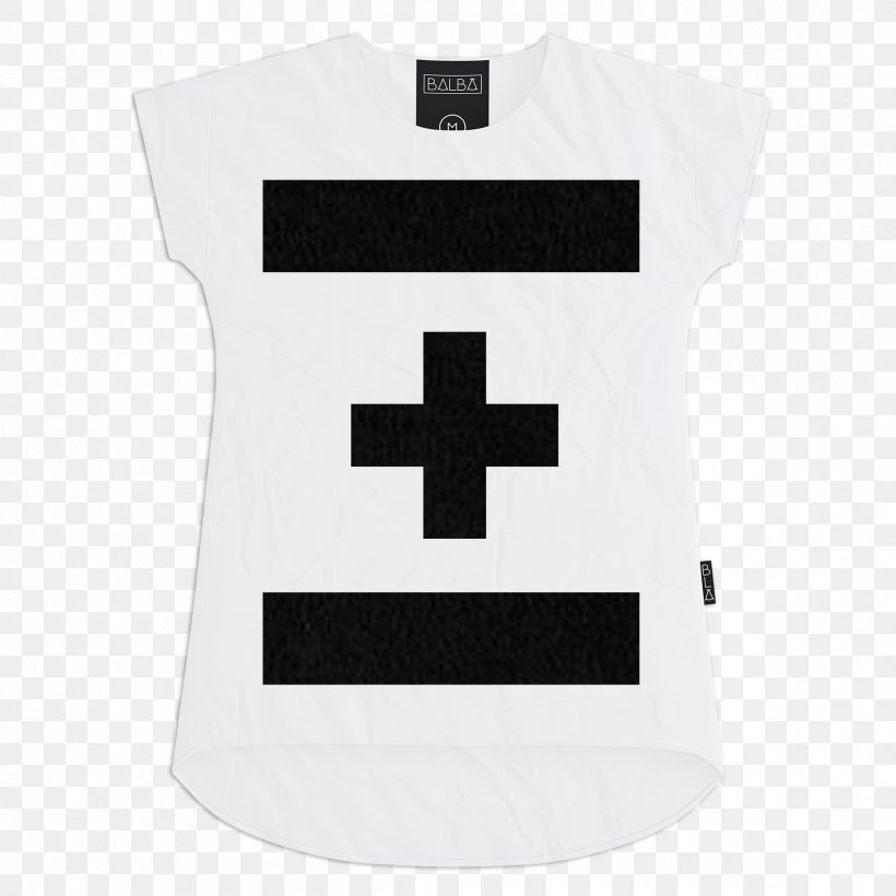 T-shirt Sleeve Symbol Sportswear Pattern, PNG, 2400x2400px, Tshirt, Black, Brand, Neck, Outerwear Download Free
