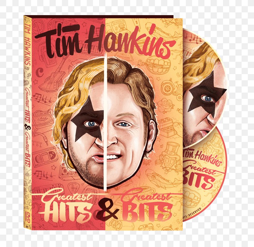 Tim Hawkins: Greatest Hits & Greatest Bits Comedian Video FishFlix DVD, PNG, 800x800px, Watercolor, Cartoon, Flower, Frame, Heart Download Free