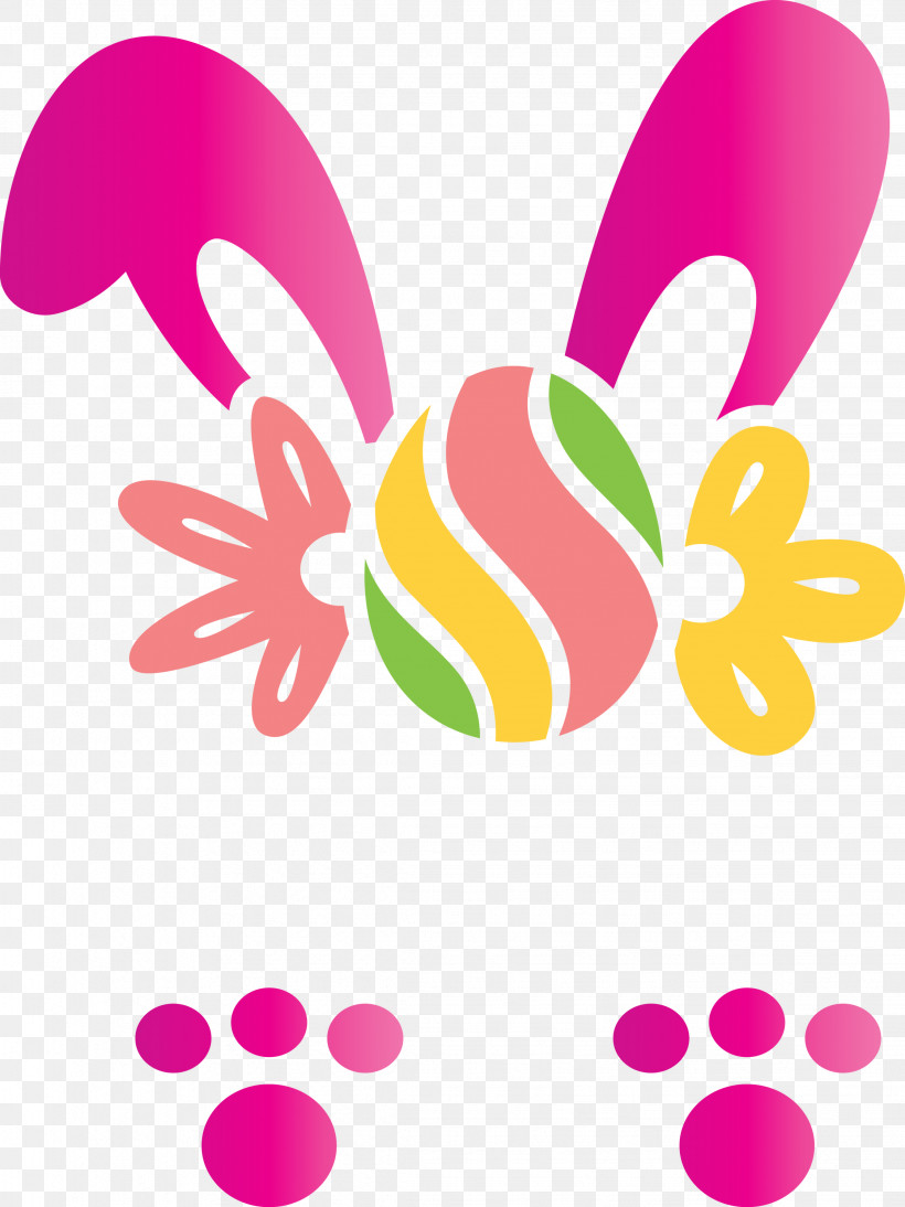 Easter Bunny Easter Day Cute Rabbit, PNG, 2247x3000px, Easter Bunny, Cute Rabbit, Easter Day, Paw, Pink Download Free