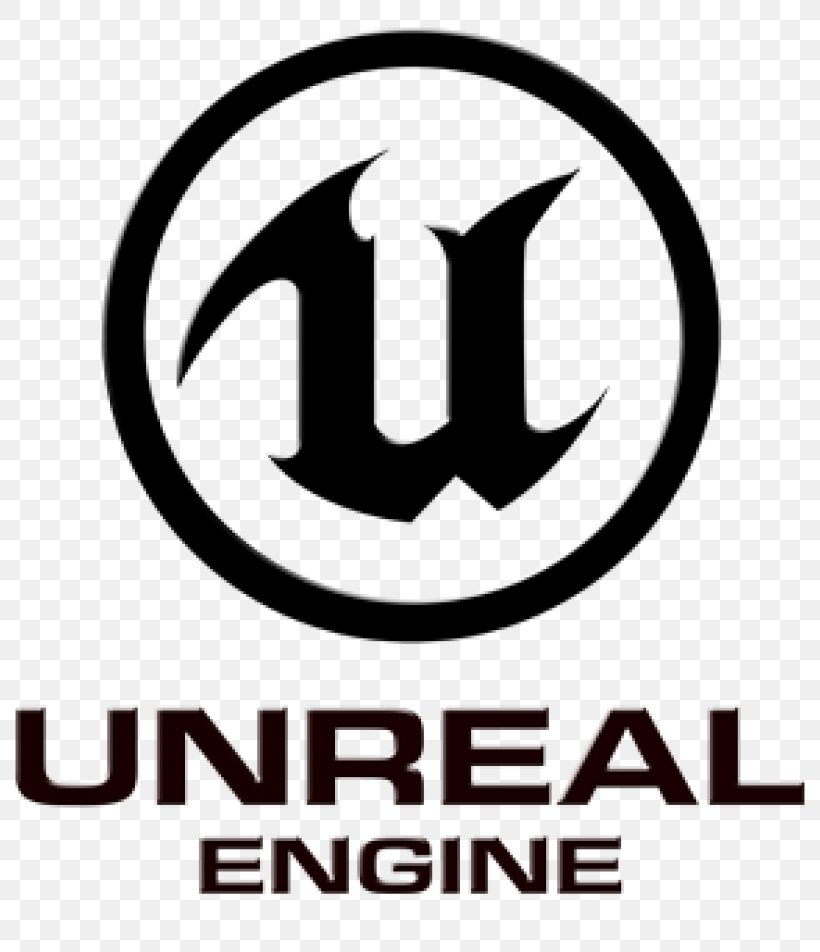 Unreal Engine 4 Logo, PNG, 800x952px, Unreal, Area, Black And White, Brand, Epic Games Download Free