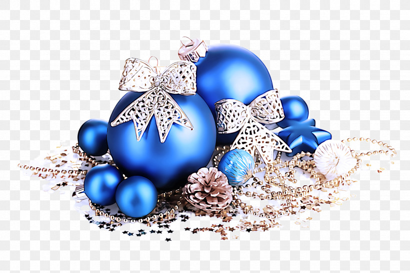 Christmas Ornament, PNG, 2452x1632px, Christmas Ornament, Blue, Christmas Decoration, Jewellery, Ornament Download Free