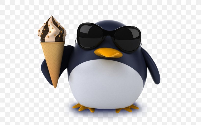 Penguin Ice Cream Desktop Wallpaper 2014 Nissan Frontier, PNG, 1920x1200px, 2014 Nissan Frontier, Penguin, Animation, Beak, Bird Download Free