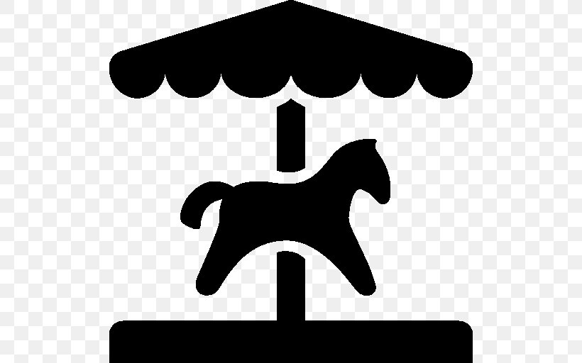 Carousel, PNG, 512x512px, Carousel, Black, Black And White, Horse Like Mammal, Logo Download Free