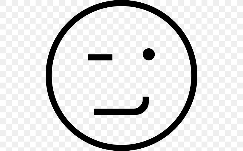 Smiley Emoticon Happiness Symbol, PNG, 512x512px, Smiley, Area, Black And White, Crying, Emoji Download Free