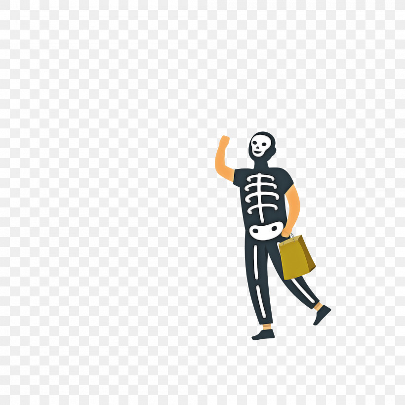 Halloween, PNG, 2000x2000px, Halloween, Baseball, Biology, Cartoon, Human Skeleton Download Free