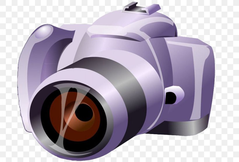 Single-lens Reflex Camera Cartoon, PNG, 1024x695px, Camera, Animation, Camera Lens, Cartoon, Creative Work Download Free