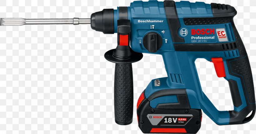 Bosc Akkubohrh. GBH 18 V-EC Bu Hammer Drill SDS Augers Tool, PNG, 960x506px, Hammer Drill, Augers, Bosch Cordless, Brushless Dc Electric Motor, Cordless Download Free