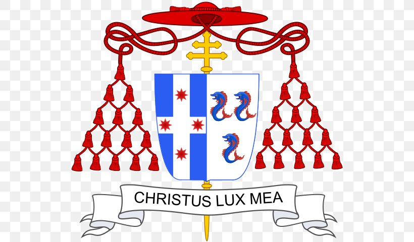 Coat Of Arms House Of Guise Galero Cardinal Heraldry, PNG, 544x480px, Coat Of Arms, Cardinal, Catholicism, Crest, Ecclesiastical Heraldry Download Free