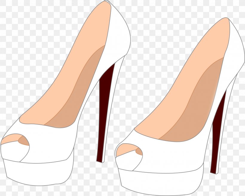High-heeled Shoe Stiletto Heel Platform Shoe, PNG, 2400x1919px, Watercolor, Cartoon, Flower, Frame, Heart Download Free