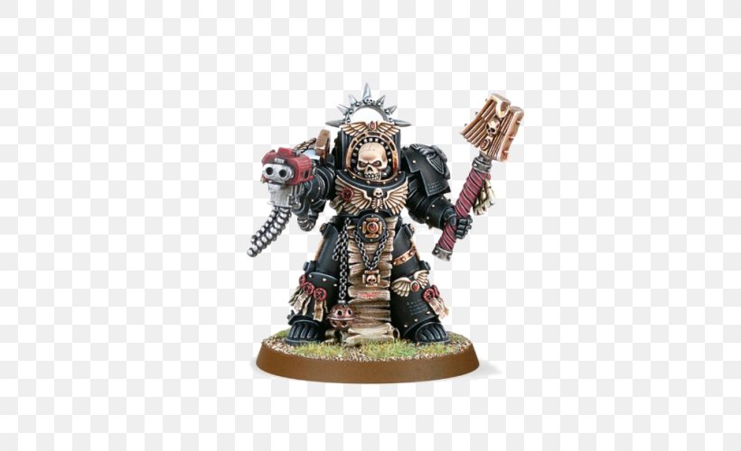 Warhammer 40,000: Space Marine Chaplain Space Marines Warhammer Fantasy Battle, PNG, 500x500px, Warhammer 40000, Action Figure, Chaplain, Deathwatch, Figurine Download Free