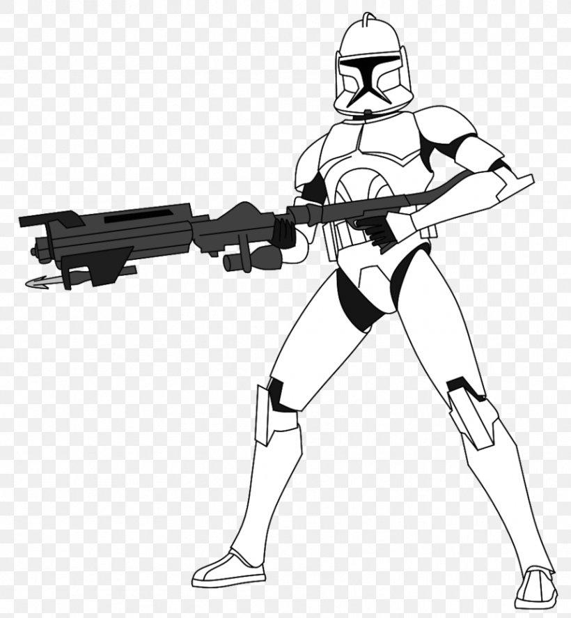 Clone Trooper Line Art Drawing Blaster, PNG, 859x930px, Clone Trooper, Arc Troopers, Arm, Art, Artwork Download Free