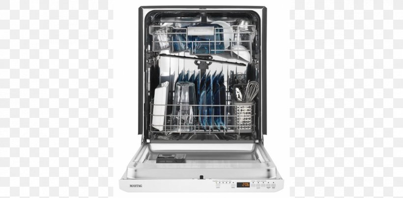 Dishwasher Maytag MDB8959SF Home Appliance De Dietrich DVH1342J, PNG, 1170x576px, Dishwasher, De Dietrich Dvh1342j, Garbage Disposals, Home Appliance, Kitchen Download Free