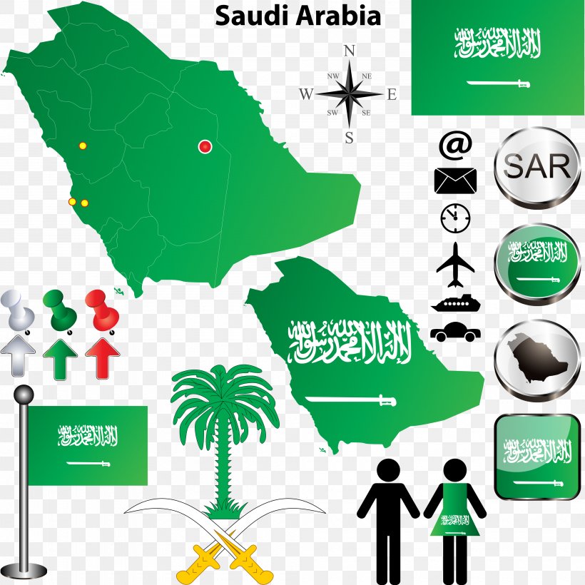 Flag Of Saudi Arabia Clip Art, PNG, 4000x4000px, Saudi Arabia, Arabian Peninsula, Area, Brand, Communication Download Free