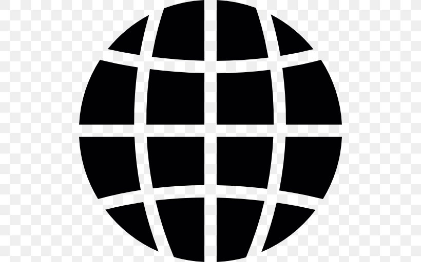 Globe Earth Symbol, PNG, 512x512px, Globe, Black And White, Brand, Earth, Earth Symbol Download Free