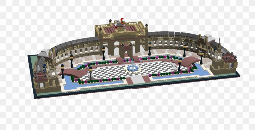 Plaza De España Building Sports Venue Architecture Lego Ideas, PNG, 1290x660px, Building, Architecture, Figureground Diagram, Lego, Lego Ideas Download Free