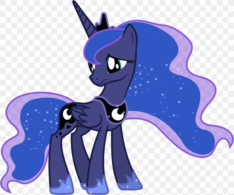 Princess Luna Princess Celestia Pinkie Pie Rarity Pony, PNG, 5650x4730px, Princess Luna, Animal Figure, Blue, Cartoon, Cat Like Mammal Download Free