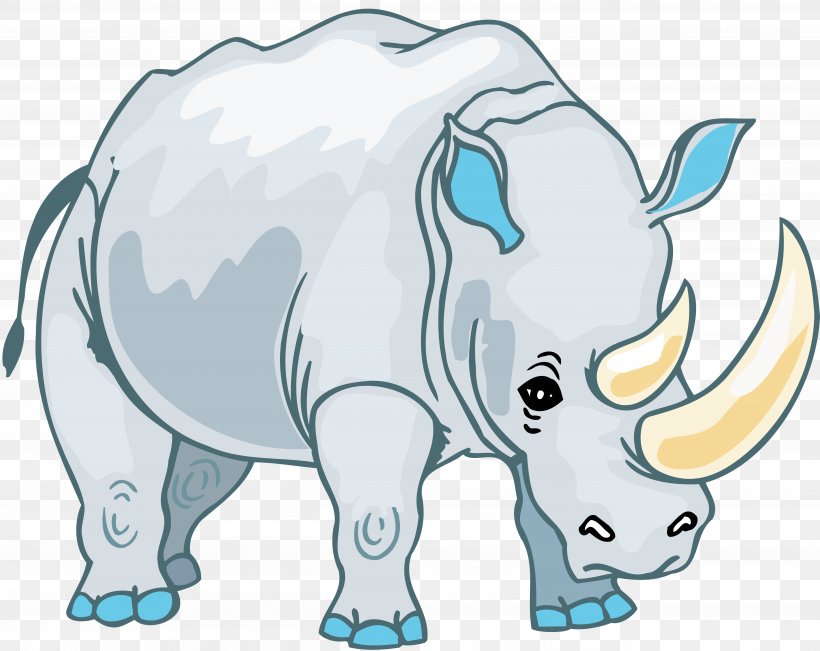 Rhinoceros Drawing Clip Art, PNG, 5253x4173px, Rhinoceros, African Elephant, Animal, Animal Figure, Area Download Free