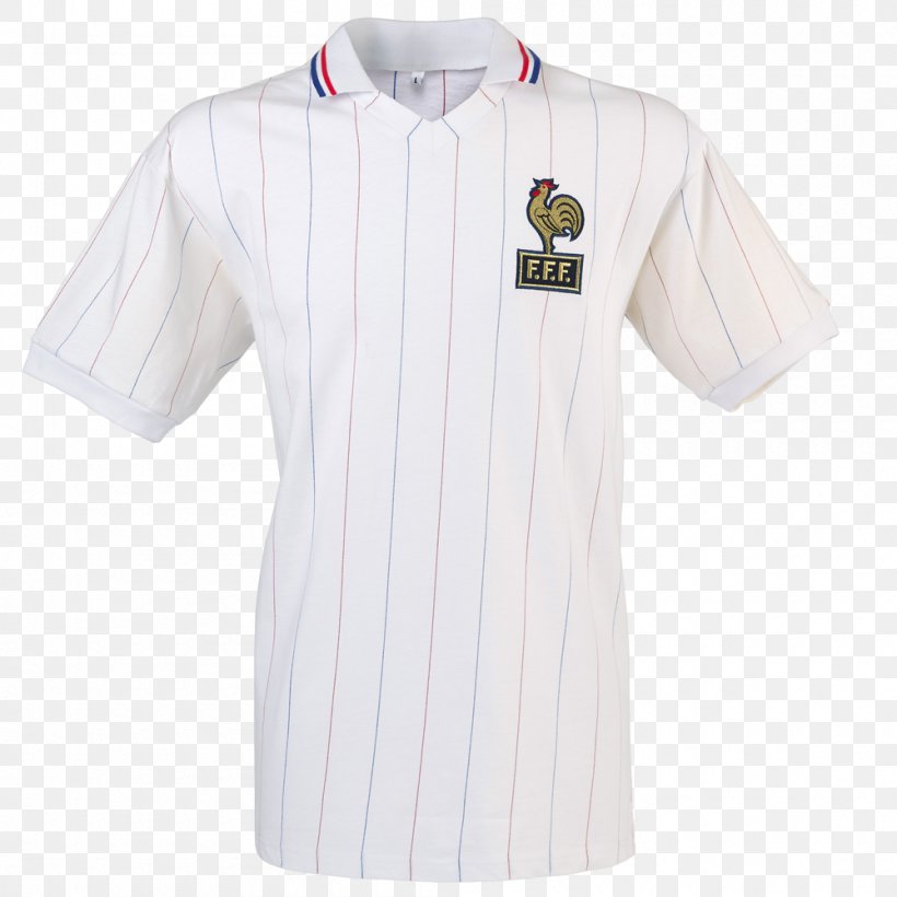 Sports Fan Jersey T-shirt Polo Shirt France Collar, PNG, 1000x1000px, Sports Fan Jersey, Active Shirt, Clothing, Collar, France Download Free