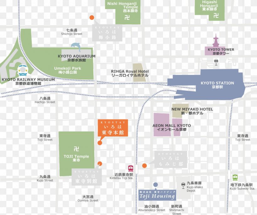 Tō-ji KYOSTAY Iroha Toji Annex House KYOSTAYいろは もみじ邸 （株）東寺ハウジング, PNG, 1100x920px, House, Area, Diagram, Elevation, Floor Plan Download Free
