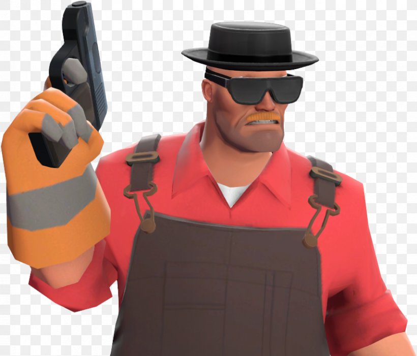 Team Fortress 2 Garry's Mod Loadout Walter White Spiral Knights, PNG, 854x731px, Team Fortress 2, Achievement, Bandana, Cap, Engineer Download Free