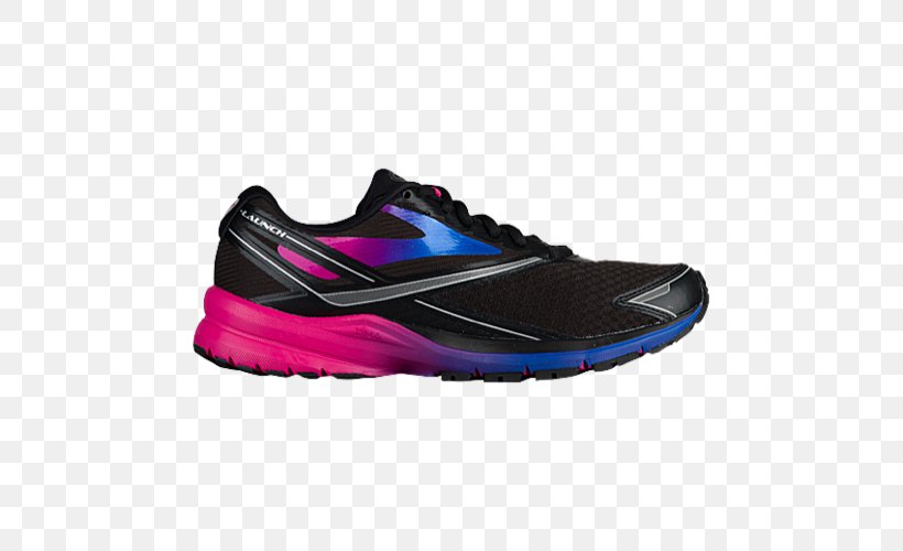 Brooks Women's Launch 4 Neutral Running Shoe Fuchsia Brooks Sports Footwear, PNG, 500x500px, Shoe, Athletic Shoe, Basketball Shoe, Blue, Brooks Sports Download Free